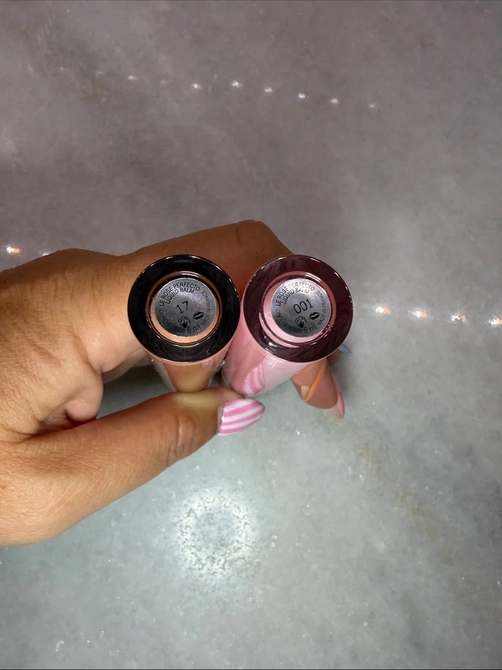 Givenchy Lip Balm Duo — 001 Soft Pink & 17 Warm Nude